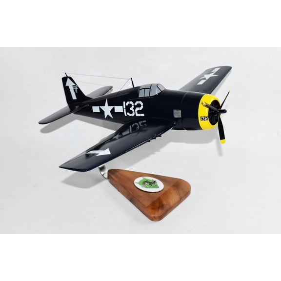 VF-84 Fighting Wolves USS Bunker Hill 1945 F6F-5P Hellcat Model