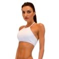 thumbnail image 1 of VF-Sport - Bikini Top, High Neckline Halter (White, 3X), 1 of 6