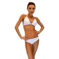 thumbnail image 1 of VF-Sport - Bikini, Triangle Top and Surf Bottom, Two Piece Set (White, Medium), 1 of 5