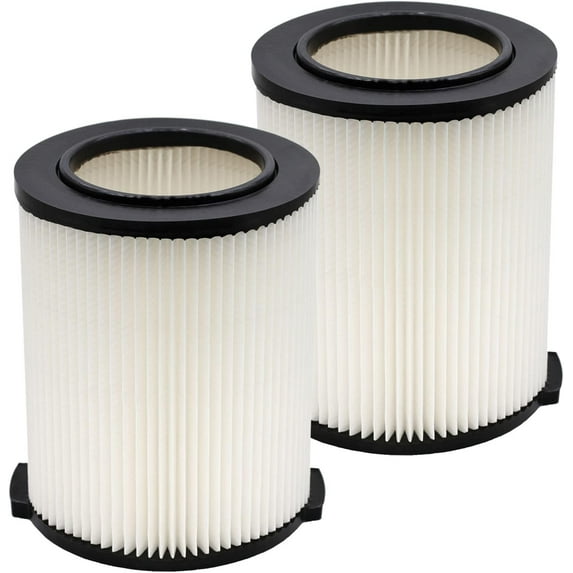 VF4000 Filter Replacement For Ridgid Shop Vac Filters Vacs 5-20 Gallon Wet Dry Vacuums,Vaccum Filter for 72947/17816,2pcs