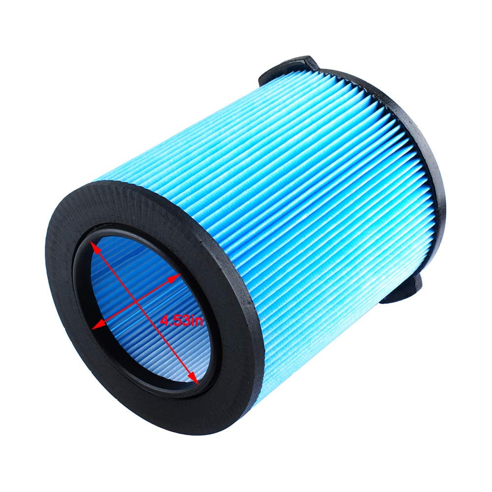 VF5000 Replacement Filter Fits for Rigid Shop Vac 6-20 Gallon Wet Dry  Vacuums 3-Layer Pleated Paper Vacuum Filter - Compatible with WD1450 WD0970  WD1270 WD09700 WD06700 WD1680 WD1851 RV2400A 
