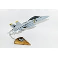 thumbnail image 1 of VFA-103 Jolly Rogers 2021 FA-18F Model, Navy, 1/40th (18") Scale, Mahogany, Fighter/Attack, 1 of 8
