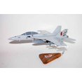 thumbnail image 1 of VFA-22 Fighting Redcocks F/A-18F Model, Navy, 1/40th (18") Scale, Mahogany, Fighter/Attack, 1 of 8