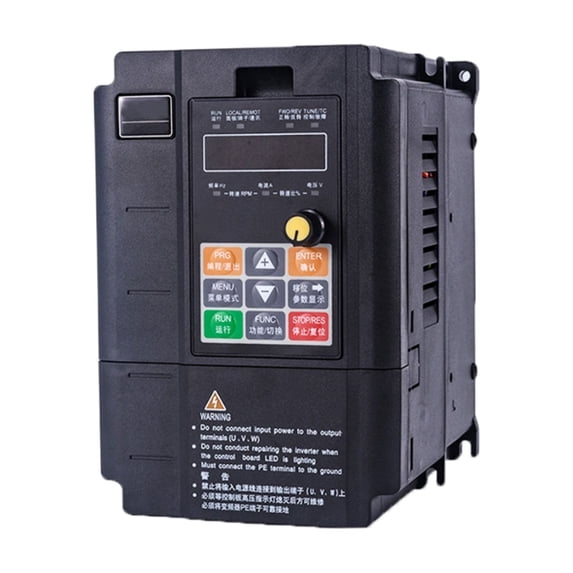 Speed Box Invertor VFD 1.5KW/2.2KW/4KW Inverter Frequency Converter Single-Phase Input And ...