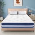 thumbnail image 1 of VFD 10 inch Twin XL Size Hybrid Mattress - Medium Firm, Memory Foam & Pocket Springs, Motion Isolation, Edge Support, Pressure Relief, Ship Compressed, 1 of 7