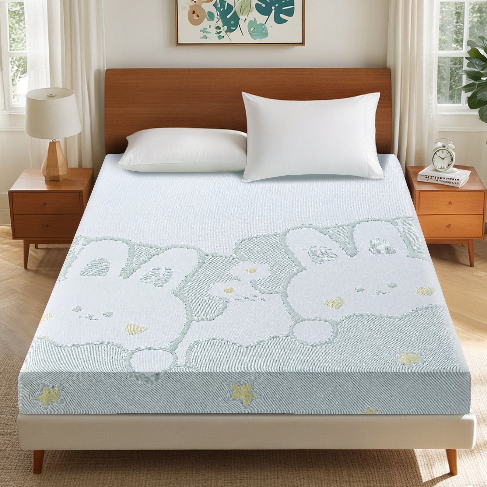 VFD 5" Gel Memory Foam Mattress, Medium Feel, Twin-XL