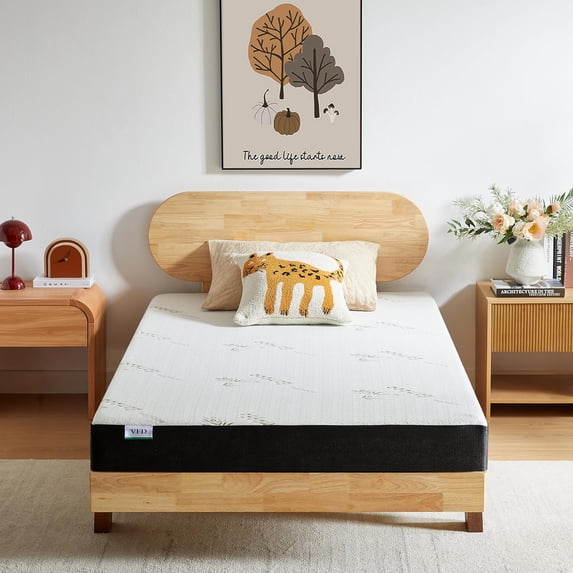 VFD 5" Gel Memory Foam Mattress, Twin