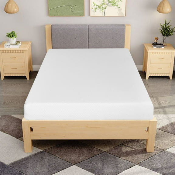 VFD 6" Twin XL Size Memory Foam Mattress, Medium Feel