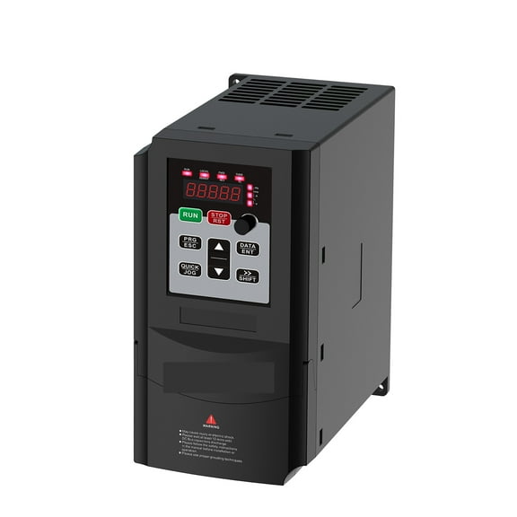 VFD Frequency Inverter 1 Phase 220 3 Phase 380V 1.5KW 2.2KW Variable Frequency Drive Frequency Converter For Motor CNC Spindle ,Easy to Operate