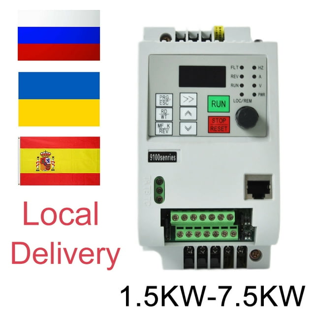 VFD Inverter 1.5KW/2.2KW/4KW/5.5KW Frequency Converter AT1 3P220V