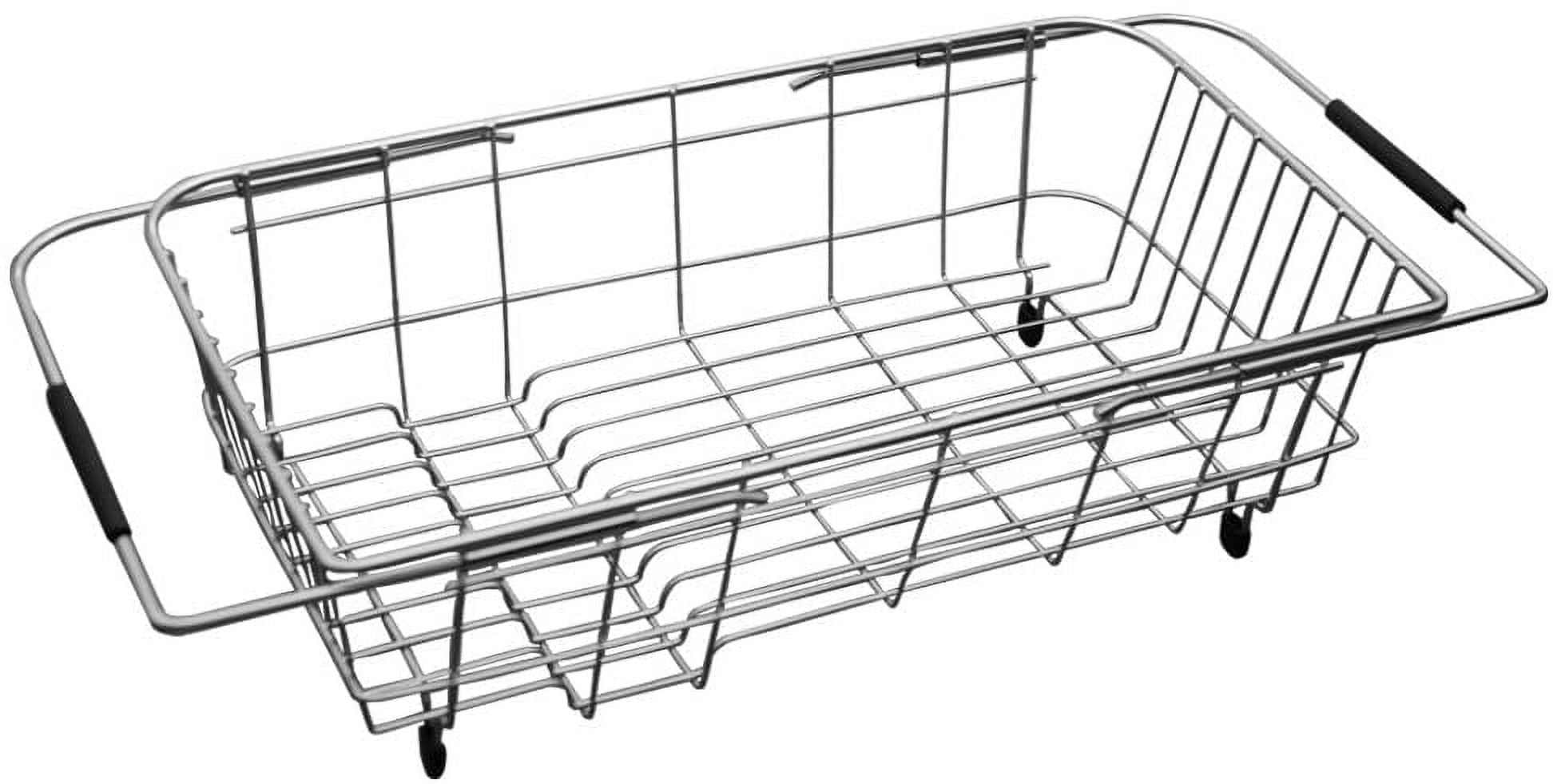 VFDTBUHN Expandable Dish Drainer Drying Rack Over The Kitchen Sink - 16 ...