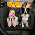 thumbnail image 1 of VFM Back Seat Extender for Dogs-Large Space, Dog Car Seat Cover Hard Bottom Holds 400lbs, Sturdy Backseat Extender for Dogs,Upgraded Waterproof Pet Car Bed Dog Hammock for Sedan, SUV, Small Truck, 1 of 9
