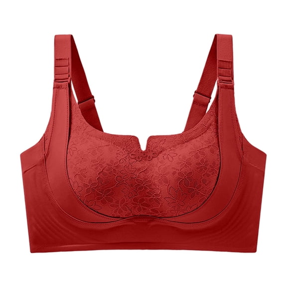 VFRGHD Bras For Women Push Up Bralette Seamless Thin Wireless Bra For Side Support Smooth Comfort Lift Shaping T Shirt Bras Soft T-Shirt Bras