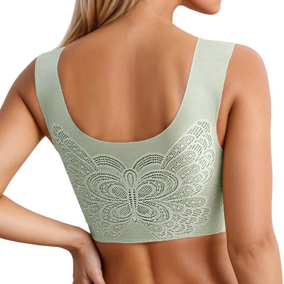 VFRGHD Bras For Women Seamless Push Up Full Coverage Bra Comfortable Support No Underwire T Shirt Bralette Soft Everyday Bras Versatile Tshirt Bras