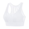 thumbnail image 1 of VFRGHD Sports Bras For Women Racerback Workout Crop Tank Top Breathable Running Sports Fitness Yoga Tops With Built In Pads Soft Comfy Bralette, 1 of 5