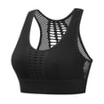 thumbnail image 1 of VFRGHD Sports Bras For Women Racerback Workout Crop Tank Top Breathable Running Sports Fitness Yoga Tops With Built In Pads Versatile Brassieres, 1 of 5