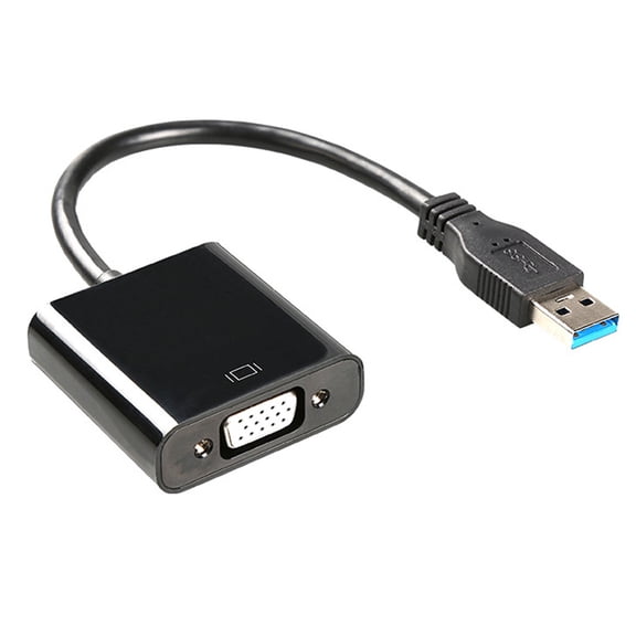 VGA Adapter External USB 3.0 to VGA Video Cable Multi Display Converter for Win7