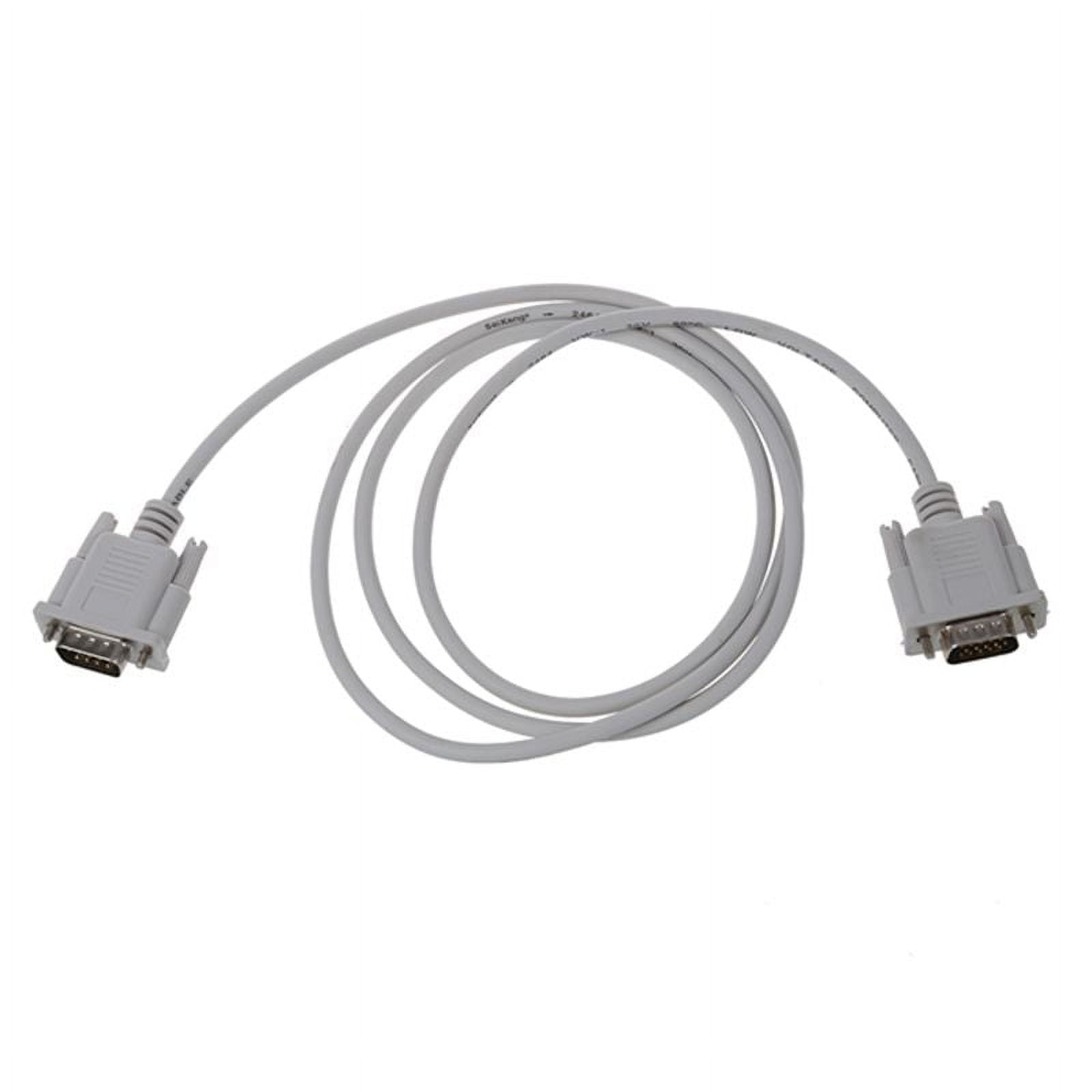 VGA DB15 Male To RS232 DB9 Pin Male Adapter Cable / Video Graphic