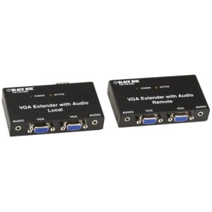 VGA EXTENDER KIT WITH AUDIO 2PORT LOCAL