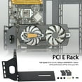 thumbnail image 1 of VGA Flexible 90 Degree Angle Vertical PCI E Bracket Computer Anti Interference Mount Extender 3.0 X16 Graphics Card High Speed, 1 of 1