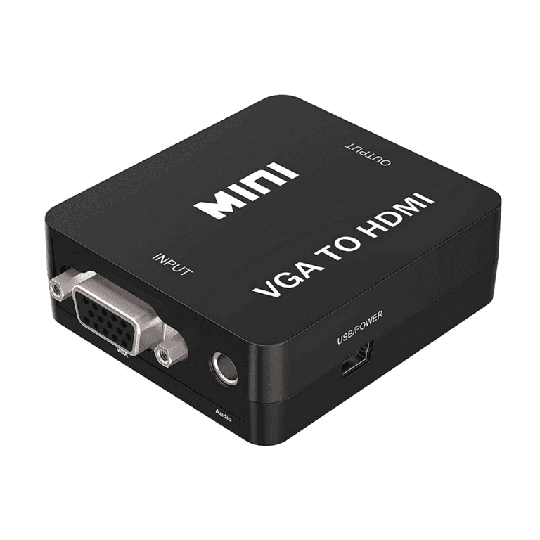 Comprehensive VGA to HDMI Converter Adapter with Audio