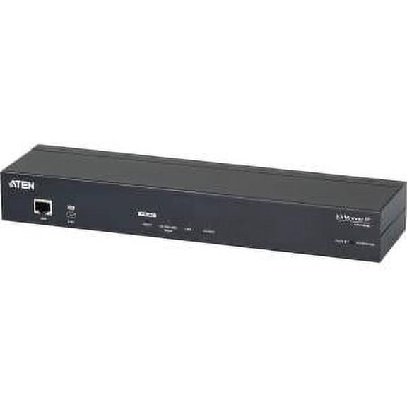 ATEN KN1000A Single Port KVM over IP Switch-TAA Compliant - 1 Computer(s) - 1 Local User(s) - 1 Remote User(s) - 1920 x 1200 - 1 x Network (RJ-45) - 1 x USB - Management Port