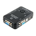 thumbnail image 1 of VGA KVM Switch - 2-Port, Share Monitor/Keyboard/Mouse Between Two Computers, Supports 1920x1440 Resolution, Easy Switching with Button Control, 1 of 8
