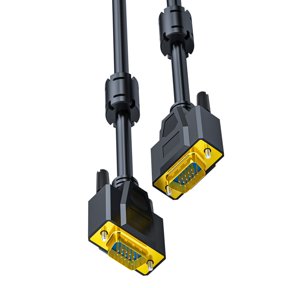 VGA Shielding Video Cable with AntiInterference Technologys Supports 1080P Resolution for Office and Home Use