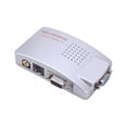 thumbnail image 1 of VGA to AV RCA TV Monitor S-Video Signal Converter Adapter Switch Box PC Laptop, 1 of 7
