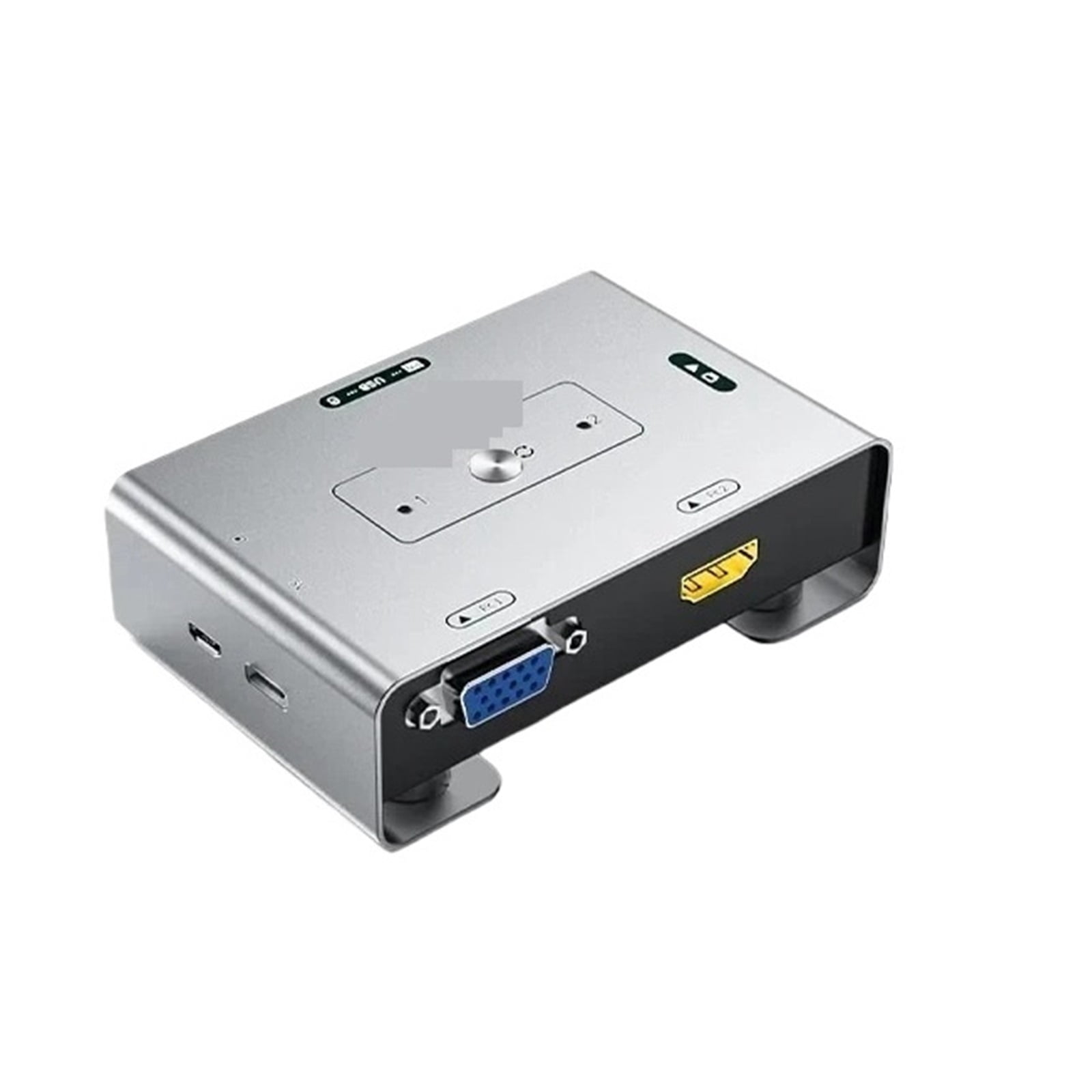 VGA to VGA KVM Switch 2x1 1080P 60Hz Video Switcher