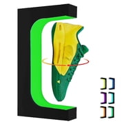 VGAzer Levitating Shoe Display Stand, Magnetic Floating Rotating Sneaker with LED Light Remote Control,Rotation Spinning Shoe Rack Holder,Home Office Decor