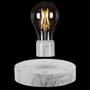 VGAzer Magnetic Levitation Floating Wireless LED Light Table Lamp with Levitating Bulb Spins and Levitates Freely in Air for Unique Gifts, Room Night Light,Cool Home Office Desk Decor Gadgets