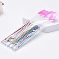 thumbnail image 1 of VEFSU Random Color Premium Glitter Gel Pen 0. 8mm Medium Point Glitter Markers Colorful Smooth Writing Pen For Crafting Doodling Drawing And Adult Coloring Book 10ml, 1 of 6