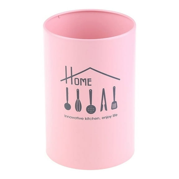 VGFVFSKGA Cylindrical Utensil Organizer,Kitchen Utensil Holder,Spatula Spoon Storage Organizer,Space-Saving Countertop Dinning Table Caddy