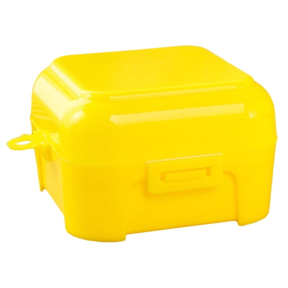 VGFVFSKGA Egg Storage Box Hard Boiled Egg Container 4 Eggs Capacity for Camping Picnic Travel Kitchen Refrigerator Outdoor