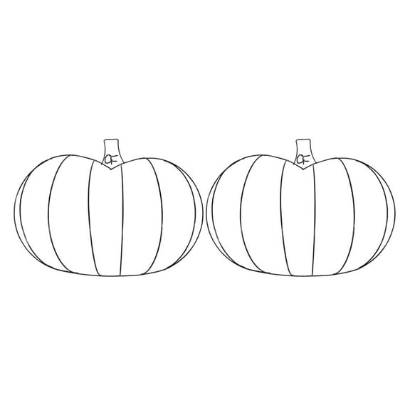 VGFVFSKGA Pumpkin Wreath Form, Metal Wire Wreath Form, 2pcs Pumpkin Shaped Frame Decorations, Garden Pumpkin Garland Metal Pack DIY Holiday Door Decorations for Garden Porch Kitchen Outdoor