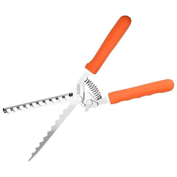 VGFVFSKGA Rib Membrane Remover BBQ Skinner Stainless Cooking Accessories with Arc Clamp & Non-Slip Grip for Indoor Outdoor Grilling