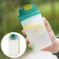 thumbnail image 1 of VGFVFSKGA Shaker Bottle,12oz Protein Shaker with Leakproof Lid,Shaker Cup for Protein Mixes with Powder Storage & Pill Organizer,,Blender Bottle Shaker,Protein Shake Bottle, 1 of 6