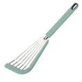 thumbnail image 1 of VGFVFSKGA Silicone Fish Spatula Turner Spatula Nonstick Cookware Slotted Design 13 inch for Egg, Pancake, 1 of 8
