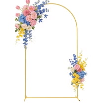 Wedding Arch Backdrop Stand Set of 2, Metal Balloon Arch Frames 7.3FT ...