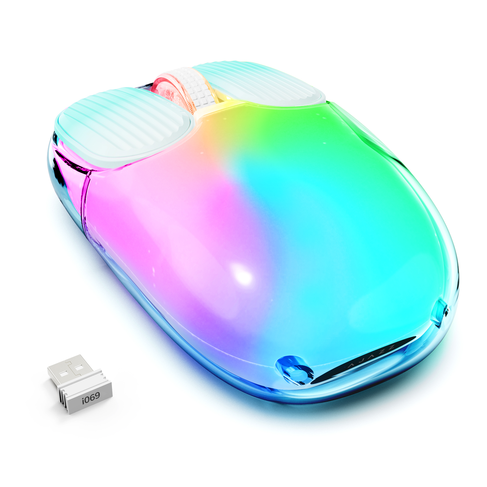 VGN GAMEPOWER I069 Wireless Gaming Mouse, 76g Lightweight RGB Computer ...