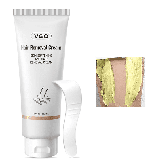 VGO 2 - Pack Hair Removal Cream: Painless, Effective Hair Removal & Skin Softening at Walmart