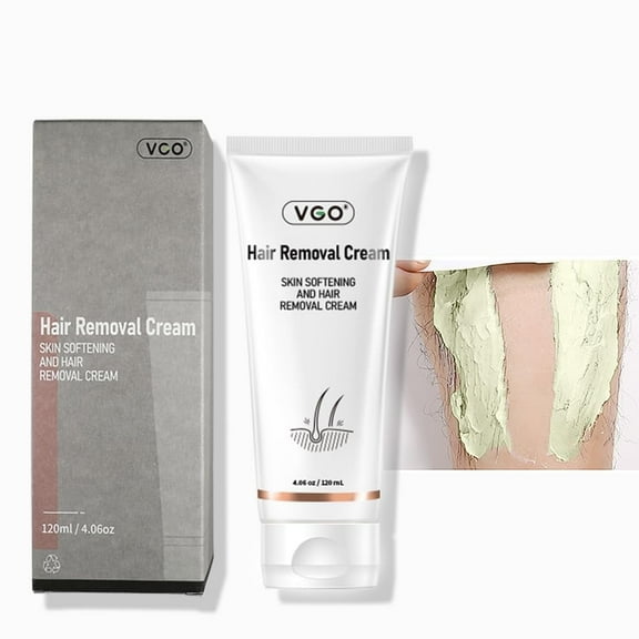 For Adults! VGO Gentle Hair Removal Cream, 120ml, with 4 Imported Ingredients for High - efficiency and Precise Hair Removal