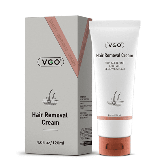 VGO Skin - Softening Hair Removal Cream - 99.5% High - Purity Calcium Thioglycolate, 7 Plant Extracts for Fast Hair Removal & Soothing Moisturization