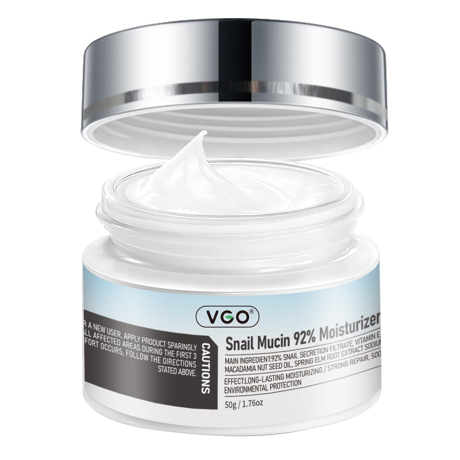 VGO Snail Mucin 92 Moisturizer Daily Face Moisturizer Hydrating Repair