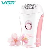 VGR 705 Electric Epilator for Women, Rechargeable Cordless Hair Remover