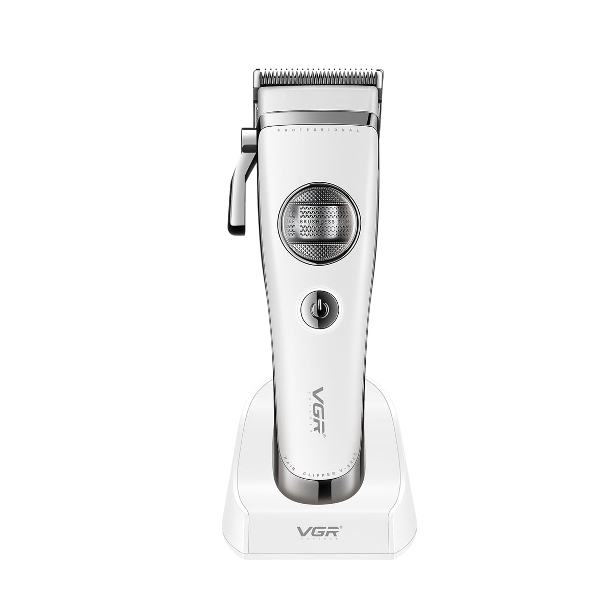 VGR Professional Hair Clippers Rechargeable Clippers Electric Hair Cut Machine BLDC Motor Adjustable Hair Clippers Men