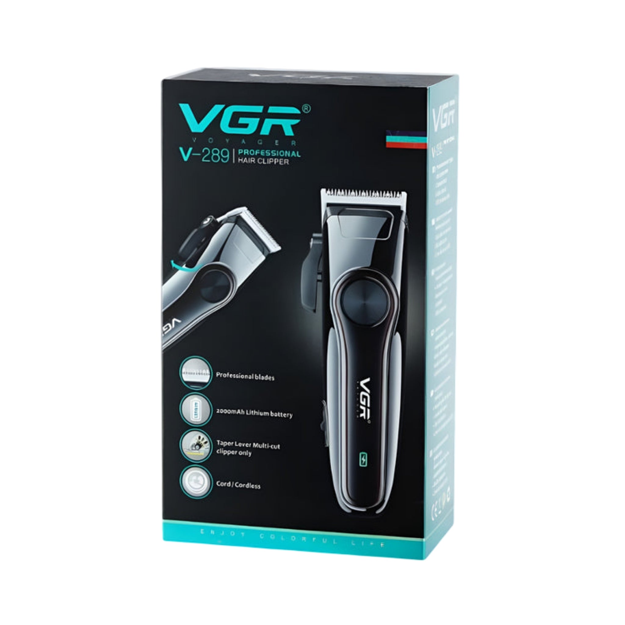 VGR V-289 10W USB Home Portable Hair Clipper - image 1 of 6