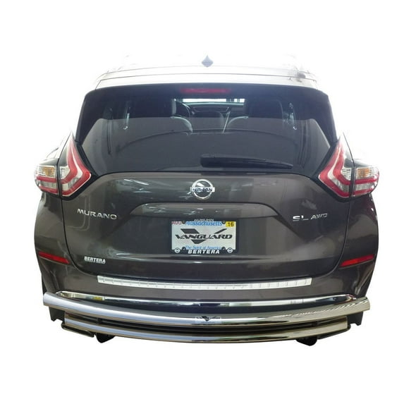 VGRBG-0752-0923SS Stainless Steel Double Layer Style Rear Bumper Guard