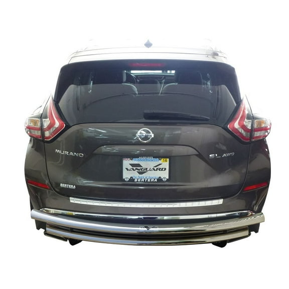 VGRBG-0752-0923SS Stainless Steel Double Layer Style Rear Bumper Guard